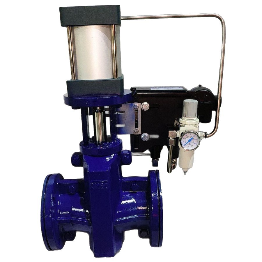 鋁合金氣動膠管閥，氣動管夾閥